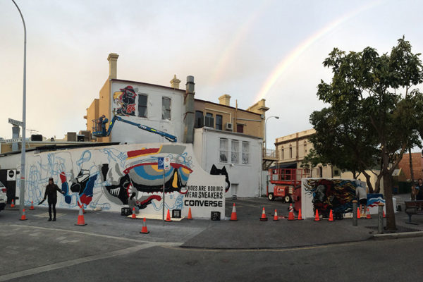 Just Another Agency - Converse Clash Wall