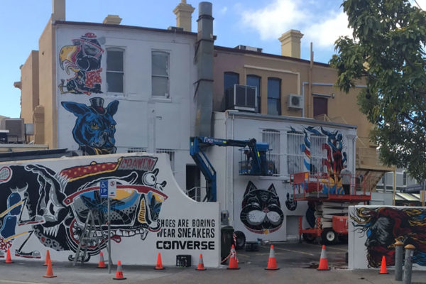 Just Another Agency - Converse Clash Wall