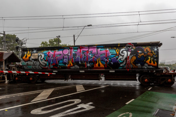 Just Another Agency - Can't Do Tomorrow - SSR Trains - Graffiti