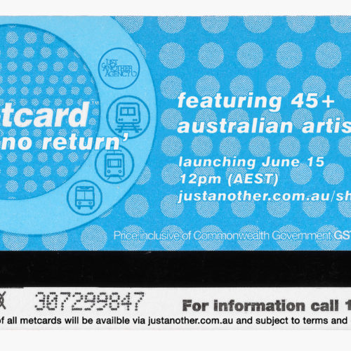 Just Another Agency - Metcard No Return