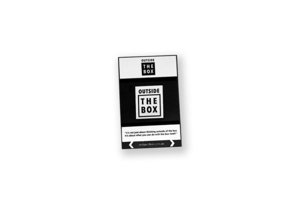 Just Another Agency - Outside the Box Enamel Pin