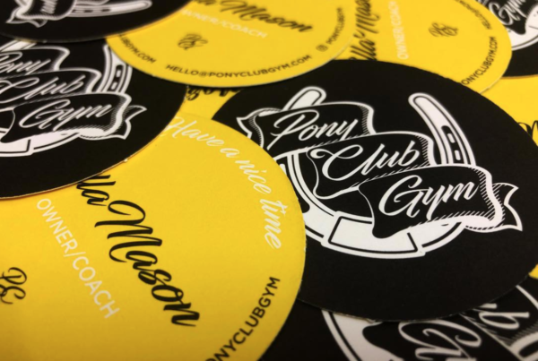 Just Another Agency - Pony Club Gym - Branding