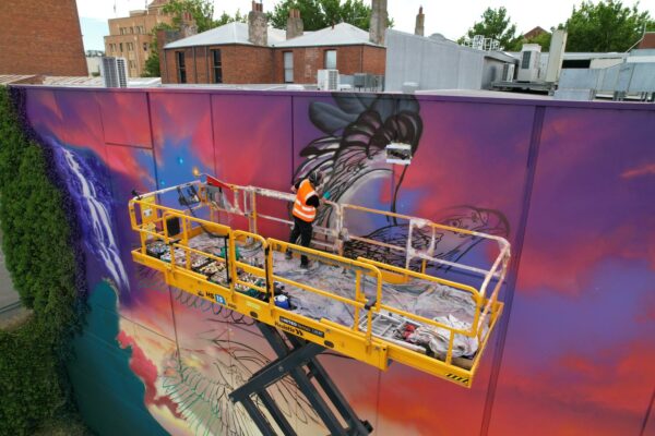 Just Another Agency - Ballarat Art Incubator Mural - Chuck Mayfield