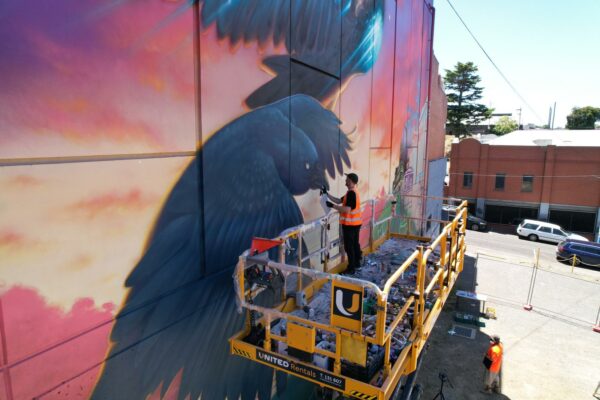 Just Another Agency - Ballarat Art Incubator Mural - Chuck Mayfield