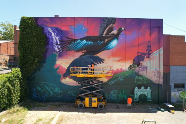 Just Another Agency - Ballarat Art Incubator Mural - Chuck Mayfield
