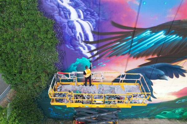 Just Another Agency - Ballarat Art Incubator Mural - Chuck Mayfield