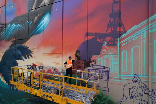 Just Another Agency - Ballarat Art Incubator Mural - Chuck Mayfield