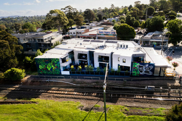 Just Another Agency – New-Natural Murals - Station Street Murals - David Lee Pereira and Amina Briggs